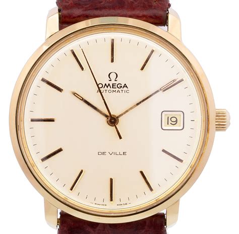 omega de ville gold 1990|omega de ville vintage.